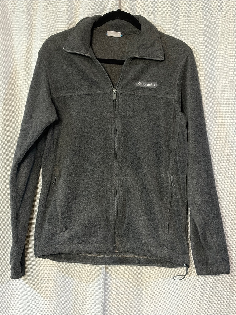 Columbia Mens Charcoal Fleece Jacket